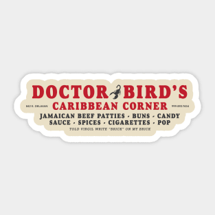 Dr. Bird's Sticker